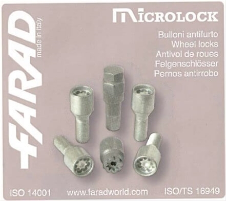 Imagine pentru produsul „SET ANTIFURT ROTI-M14X1.50X25 -MICROLOCK"