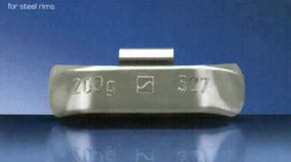 Imagine pentru produsul „(UF MULTIPLU DE 10)GREUTATE PLUMB CAMION TYP527 150G JANTA TABLA-HOFMANN"