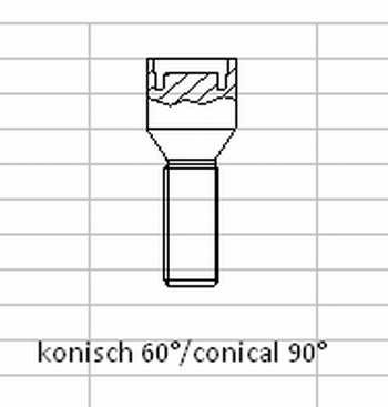 Imagine pentru produsul „NBB SET ANTIFURT ROTI-M12X1.25X41-SICUTUNE"