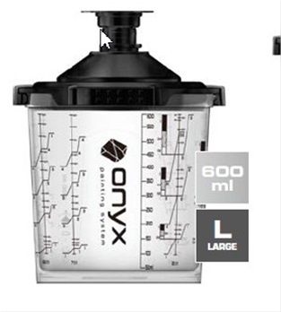 Imagine pentru produsul „SISTEM OCS 600ML SITA DE 190µM 50 BUC - ONYX"