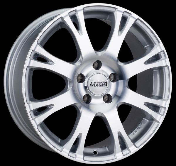 Imagine pentru produsul „JANTA ALIAJ MAGMA CENTERO 7X16 ET38 PCD 5/100 LIGHT SILVER POLISHED"
