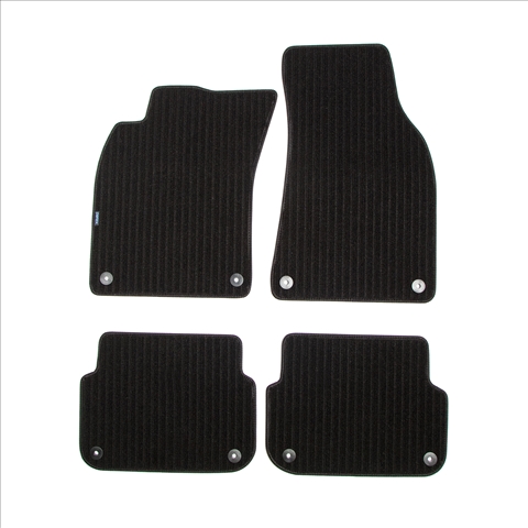 Imagine pentru produsul „SET 4 COVORASE MOCHETA REMO CULOARE NEGRU"