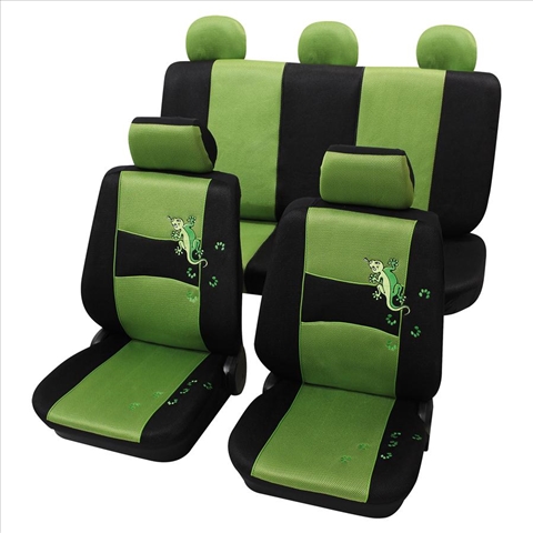 Imagine pentru produsul „SET COMPLET HUSE SCAUNE (FATASPATE) VERDE GECKO"