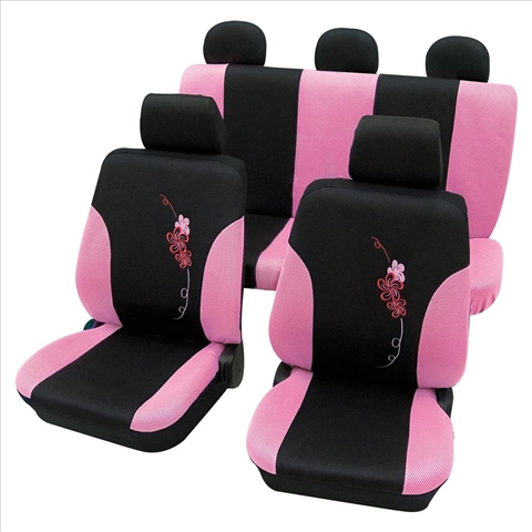 Imagine pentru produsul „SET COMPLET HUSE SCAUNE (FATASPATE) ROZ FLOWER"