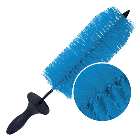PERIE CURATARE JANTE 45 CM ALBASTRA