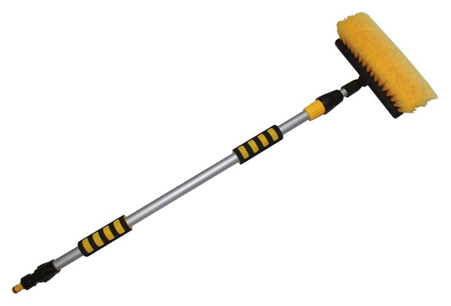 PERIE PENTRU SPALAT MASINI CU MANER TELESCOPIC 109-165 CM GALBENA