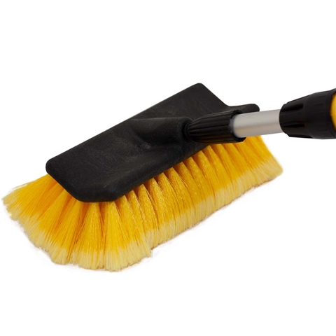 PERIE PENTRU SPALAT MASINI CU MANER TELESCOPIC 109-165 CM GALBENA