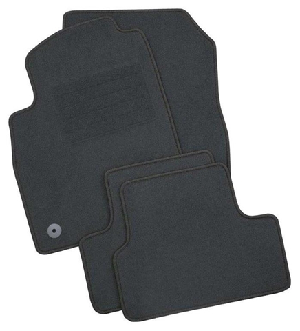 Imagine pentru produsul „SET 4 COVORASE MOCHETA MODEL REX CULOARE NEGRU 508 10.2018"