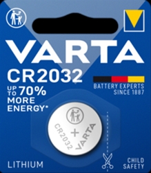 Imagine pentru produsul „BATERII TIP BUTON VARTA LITHIUM COIN CR2032 BLISTER 1"
