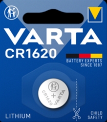 Imagine pentru produsul „BATERII TIP BUTON VARTA LITHIUM COIN CR1620 BLISTER 1"
