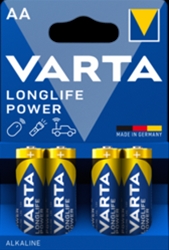 Imagine pentru produsul „BATERII ALCALINE VARTA LONGLIFE POWER AA BLISTER 4"