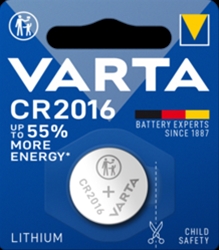 Imagine pentru produsul „BATERII TIP BUTON VARTA LITHIUM COIN CR2016 BLISTER 1"