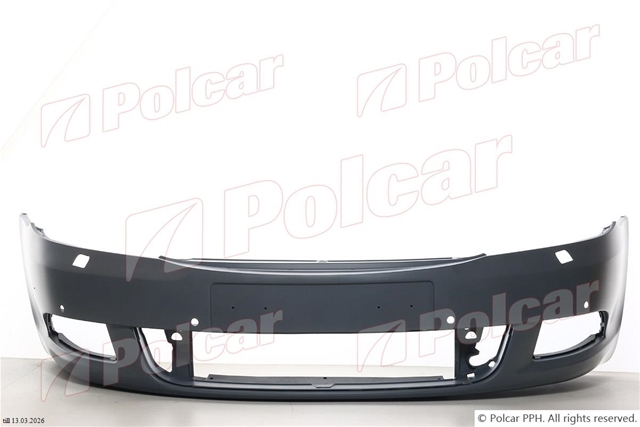 Imagine pentru produsul „BARA FATA (CU G.SPALATOR + CU GAURI SENZ.PARCARE) OCTAVIA2 08>>13"