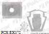 ELEMENTE MONTAJ A4/S4 (B8), 11- (PACHET 10 BUC) - POLCAR