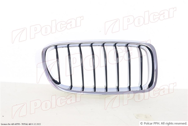 Imagine pentru produsul „GRILA DR RADIATOR-CROM/NEGRU-MOD SPORT ,F30/F31 2011>>-POLCAR"