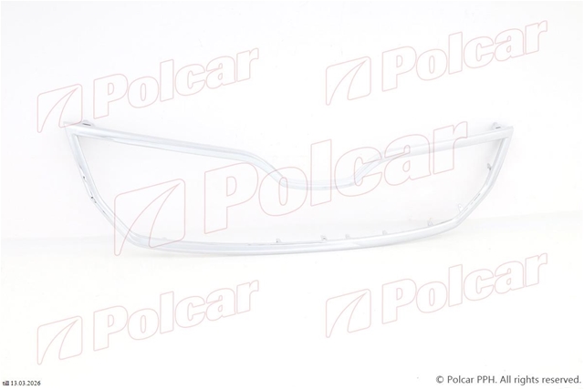 Imagine pentru produsul „RAMA CROM PT GRILA NEAGRA LA RADIATOR  FABIA3  2015>>"