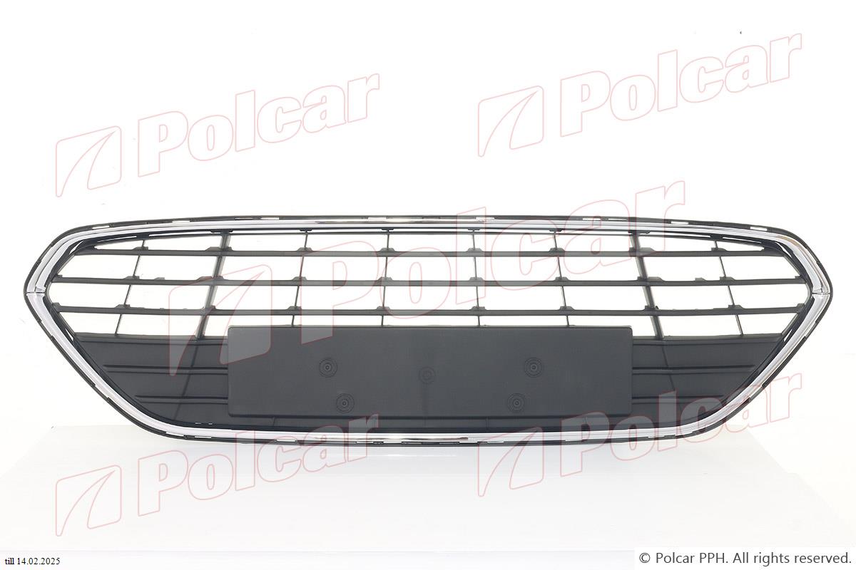 GRILA CENTRALA NEGRU+RAMA CROM PT BARA FATA MONDEO 03/10>>