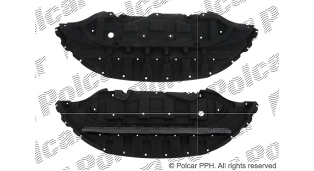 Imagine pentru produsul „SCUT SUB BARA FATA FORD MUSTANG 02.09-01.15 - POLCAR CSNBB"