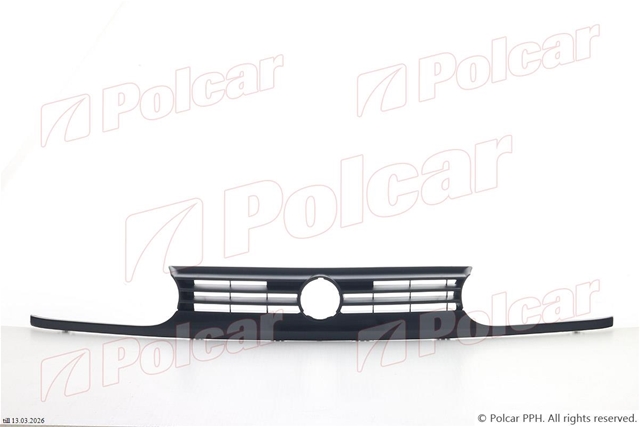 Imagine pentru produsul „GRILA PLASTIC RADIATOR(+SUPORT INF. PLASTIC) GOLF3 11/91>09/97"