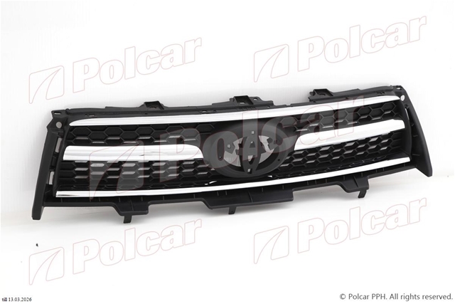 GRILA RAV4, 02.09- - POLCAR