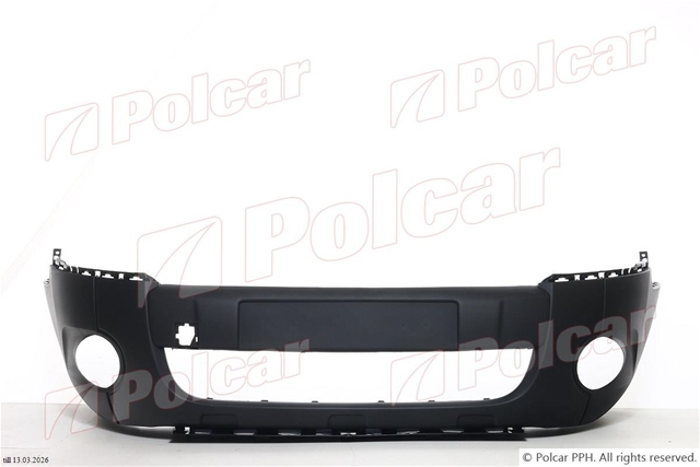 Imagine pentru produsul „BARA FATA NEAGRA CU G.PROIECTOR (FARA G. ORNAMENT) BERLINGO//PARTNER 2008 >> POLCAR FD"