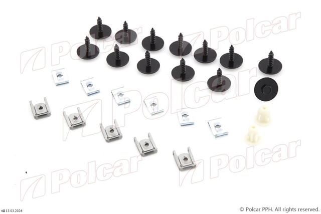 ELEMENTE MONTAJ X3 (F25), 03.14- (PACHET 26 BUC) - POLCAR