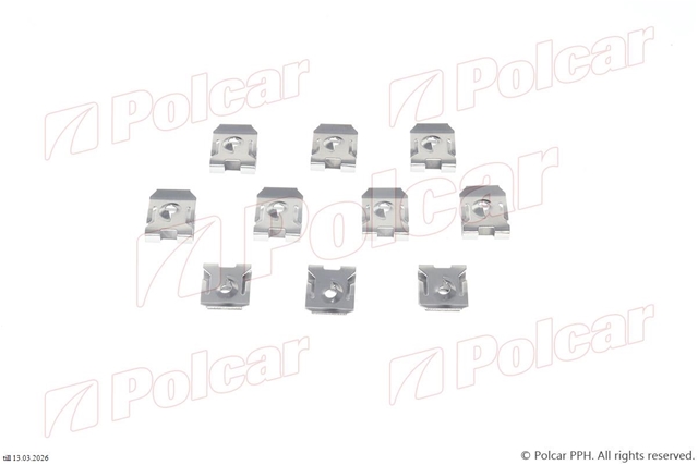 SET 10 BUCATI ELEMENTE MONTAJ FOCUS II, 05- (PACHET 10 BUC) - POLCAR