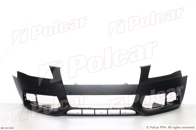 Imagine pentru produsul „BARA FATA GRUND, PDC+SUP SENZ+G SPALATOR, A4 2004 >> 2011 -POLCAR"
