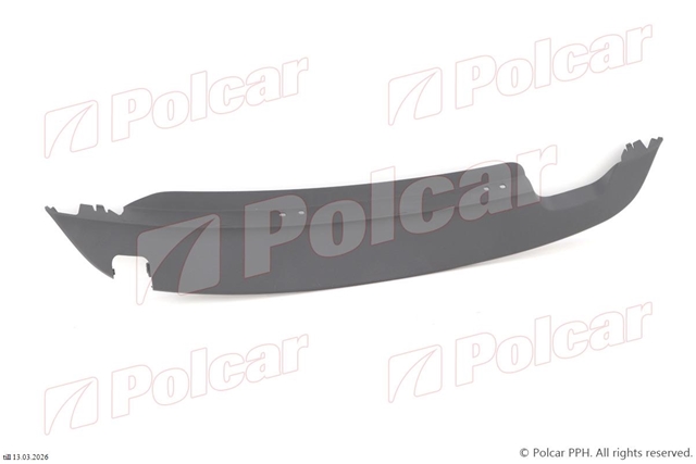 Imagine pentru produsul „SPOILER BARA SPATE (CU GAURA DUBLA PT TOBE EVAC) GOLF6 (NU GTD/GTI) 08>>13"