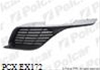 Imagine pentru produsul „GRILA DR BARA FATA, NEAGRA, CU ORN CROM, PG 308 2013 >> -POLCAR"