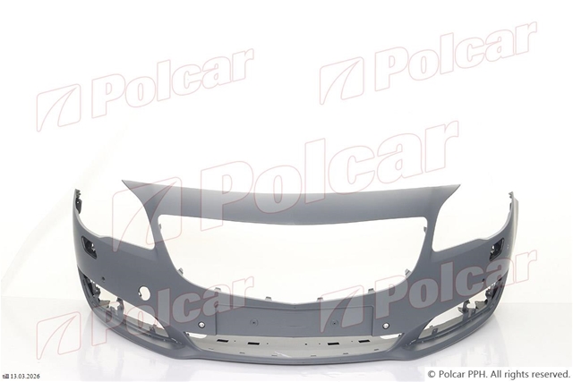 Imagine pentru produsul „BARA FATA GRUND (CU 4 GAURI SENZ.PARCARE+CU G.SPALATOR) INSIGNIA 02/14>>"