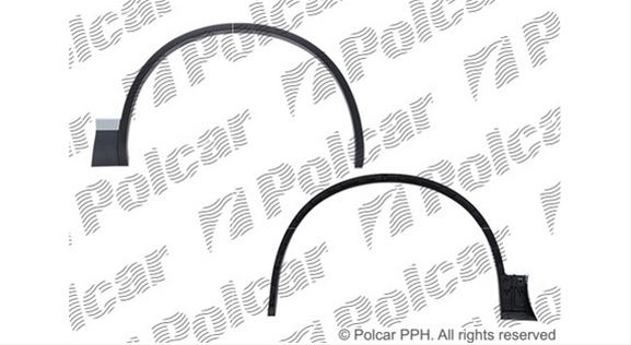 Imagine pentru produsul „BANDOU DR PT ARIPA FATA  VW TOUAREG (7P5) 04.1007.14"