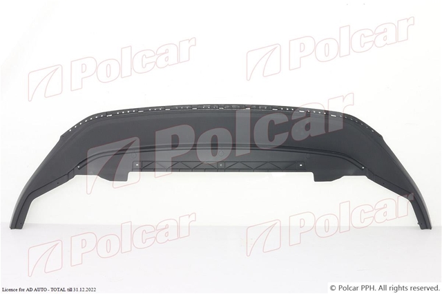 Imagine pentru produsul „SPOILER BARA FATA NEGRU, SUB BARA, GOLF VII 2012 >> - POLCAR"