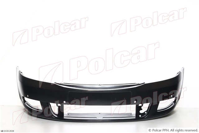Imagine pentru produsul „BARA FATA (DOAR CU GAURI SENZ.PARCARE) OCTAVIA2 08>>13"