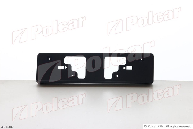 BARA FATA NEAGRA CU SUPORT NUMAR MATIZ1 01/98>>12/08