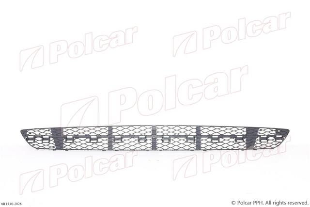 GRILA CENTRU BARA FATA, MOD AVANTGARDE, E-CLASS W211 2002 >> 2006 - POLCAR