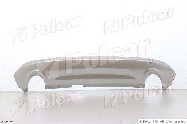 SPOILER BARA  SPATE CU EVACUARE DUBLA, KUGA 2013 >> 2016 - POLCAR
