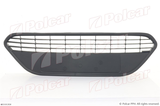 Imagine pentru produsul „GRILA CENTRALA FARA ORNAMENT CROM PT BARA FATA FOCUS2 01/08>>11/10"