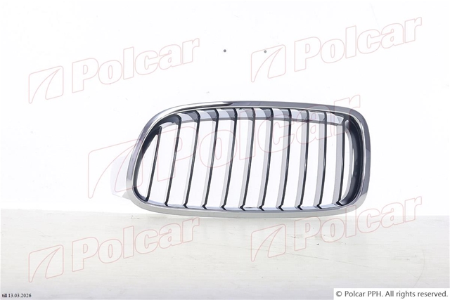 Imagine pentru produsul „GRILA ST RADIATOR-CROM/NEGRU-MOD BASIS ,F30/F31 2011>>-POLCAR"