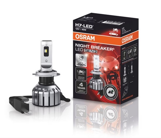 Imagine pentru produsul „1 BUCATA BEC LED H7 (CERTIFICAT RAR) 12V NB GEN 2 NBB OSRAM"
