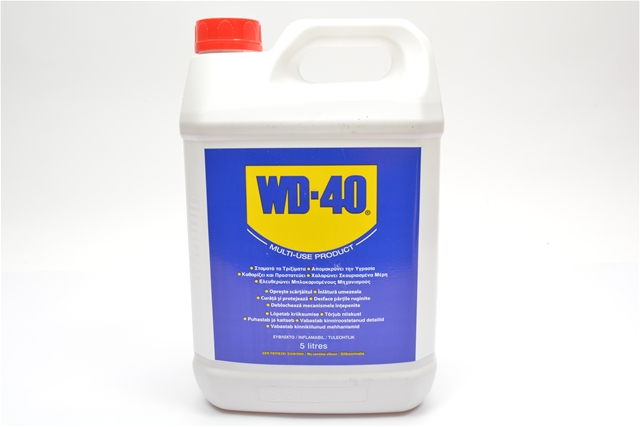 Imagine pentru produsul „LUBRIFIANT MULTIFUNCTIONAL WD40 BIDON 5L"