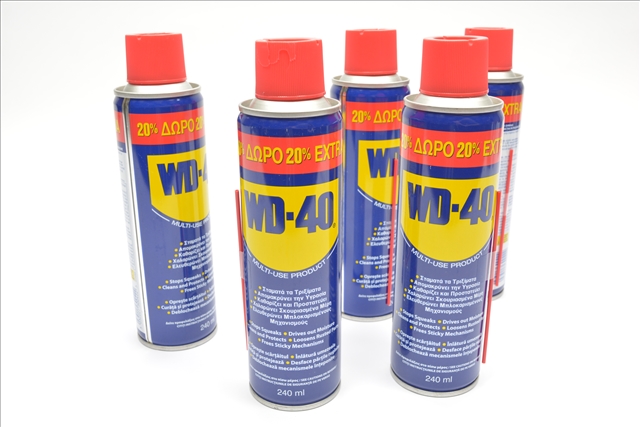 Imagine pentru produsul „SPRAY LUBRIFIANT MULTIFUNCTIONAL WD40 240ML"