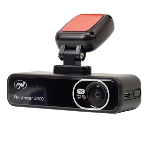 DASH CAM-CAMERA VIDEO AUTO ULTRA HD FARA DISPLAY PNI