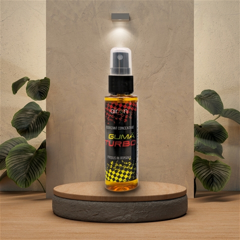 Imagine pentru produsul „ODORIZANT AUTO SPRAY 50ML GUMA TURBO AIR ON"