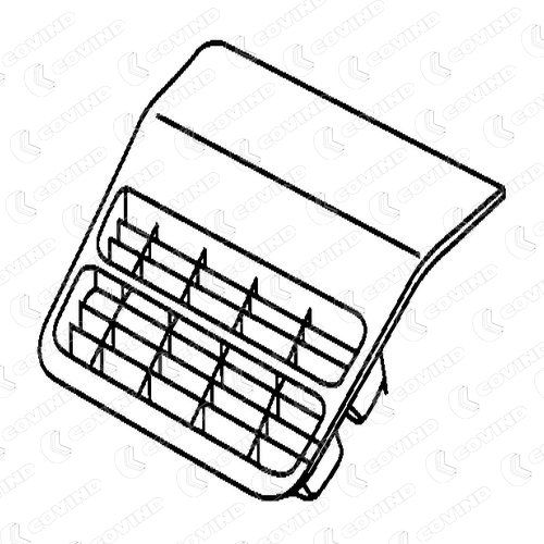 Imagine pentru produsul „AIR INLET GRILLE NEW DAILY 90-COVIND-A.M."