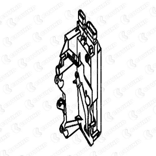Imagine pentru produsul „DOOR LOCK LH  ELECTRIC W/ REMOTE CONTROL S.EURO"