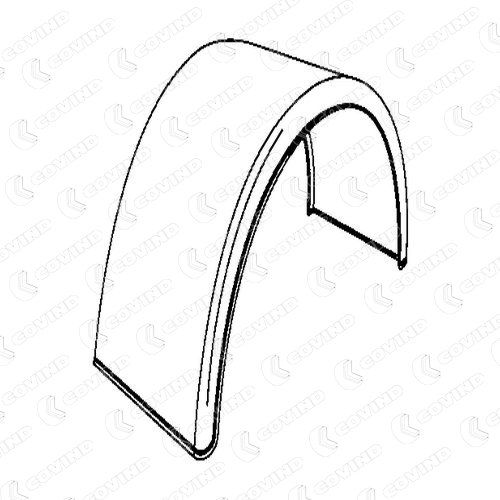 Imagine pentru produsul „REAR MUDGUARD DR/ST UNIVERSALE-COVIND-A.M."