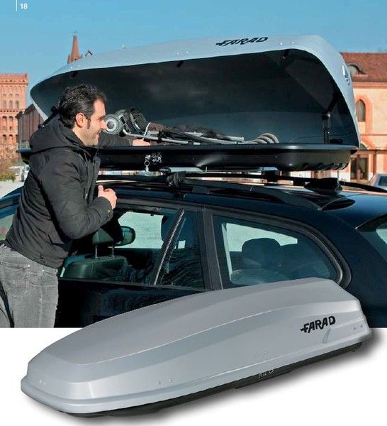 CUTIE TRANSPORT NEAGRA 160X80X40 400 LITRI DESCHIDERE DUBLA (CU FIXARE RAPIDA) FARAD TORPEDO