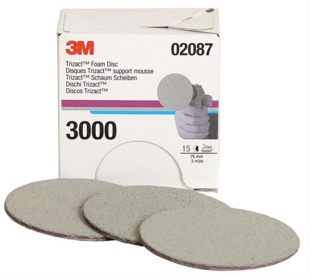 Imagine pentru produsul „DISC TRIZACT P3000 76MM SET 15 BUC"