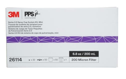 Imagine pentru produsul „PPS 2.0 MINI(6.8OZ,200ML)KIT,200U 50 PUNGI SI 50 CAPACE"